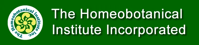 The Homeotanical Institute Incrorporated The Homeotanical Institute Logo
